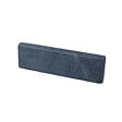 RO'MA NATURE - Bordure de jardin Ardoise Noire Vieillie 30x10x3 cm (lot de 65 bordures soit 19,5 mètres) - vignette