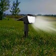 LUMI JARDIN - 2 Spots solaires projecteurs CURTIS 200LM - vignette