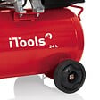 ITOOLS - Compresseur d'air 24L 8 bar 2CV 1.5KW 115 PSI Débit d'air max : 206 L/min 19.9Kg kG ITOOLS - vignette