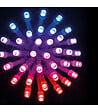 FEERIC LIGHTS & CHRISTMAS - Guirlande lumineuse 30 m de lumière 300 LED Bleu, Rouge, Rose et Violet - vignette