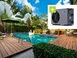 HABITAT ET JARDIN - Piscine bois rectangle " Panama "- 6.20 x 4.10 x 1.45 m + Pompe à chaleur - Puissance 6.1 kW - vignette