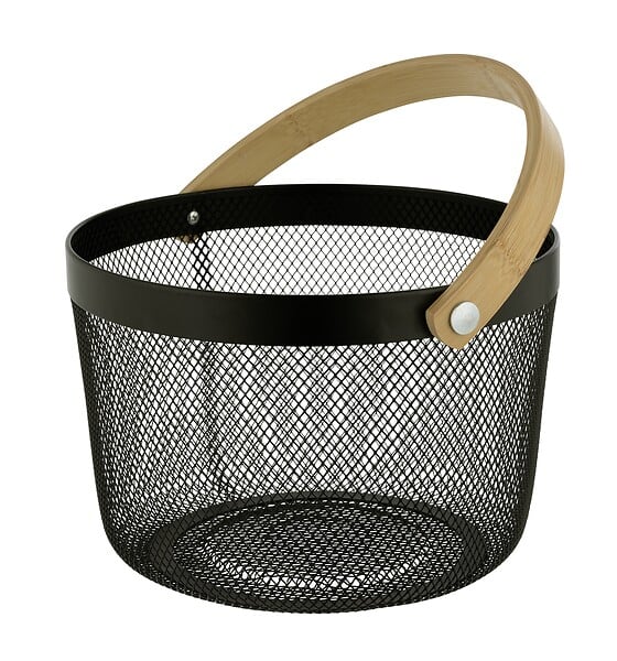 WENKO - Corbeille SDB Bambusa ronde - large