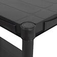 ITOOLS - Etagère résine noire 5 tablettes L61xP31xH172 cm Charge 30kg par tablette ITOOLS - vignette