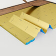 FORESTEA - Souscouche parquet SELITBLOC film alu ép 1.5 mm acoustique 10.2 m2 8.5m x 1.2m - vignette