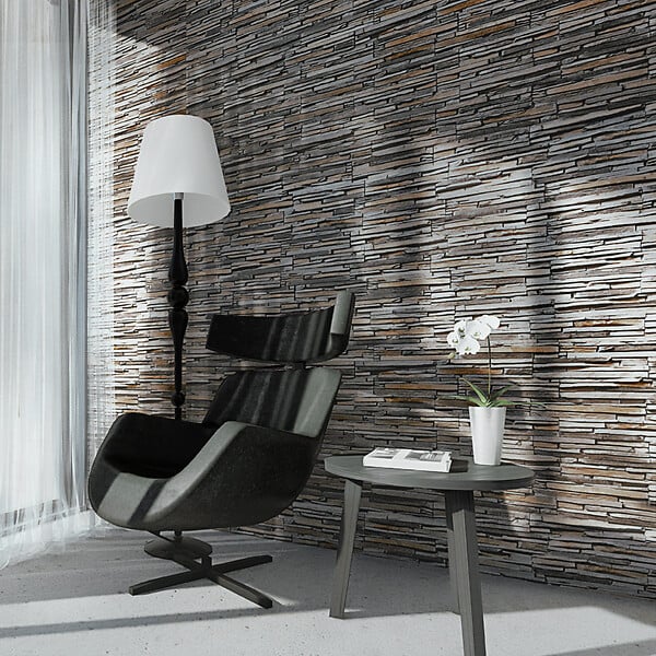 MODULO - Plaquette de parement sienna grey desert 0.50 m2 - large