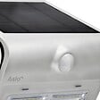 ASLO - Projecteur Led Mural Solaire 3.7V 2Ah GRIS 14 x 10.9 x 21.2 cm Détecteur de mouvements 3.2W 400 Lm ASLO - vignette