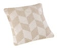 LINDER - Coussin garnis NEW YORK ECRU 45x45cm - vignette