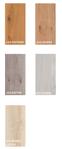 ALSAPAN - Plinthes en stratifié Domofloor (effet plancher) - Dimensions:- 5,8 x 220 cm - Coloris: JASPER - Épaisseur 12 mm - PLF 58 - Vendu à la pièce - large