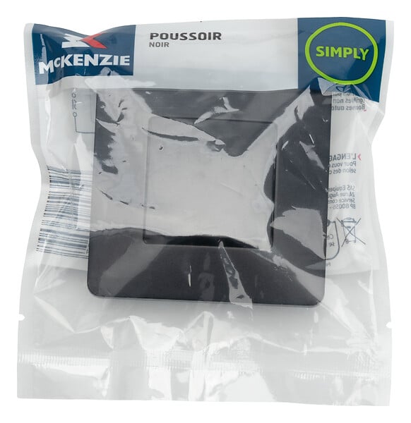 MC KENZIE - Poussoir Simply - Noir - large