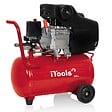 ITOOLS - Compresseur d'air 24 Litres 8 bar 2CV 1.5KW 115 PSI + Kit Air comprimé 5 Pièces ITOOLS - vignette