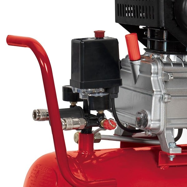 ITOOLS - Compresseur d'air 24 Litres 8 bar 2CV 1.5KW 115 PSI + Kit Air comprimé 5 Pièces ITOOLS - large