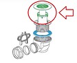 NICOLL - Ensemble siphon à grille pour vidage de receveur de douche - Grille siphon ( grille inox + panier plastique) - vignette