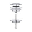 GROHE - Bonde de vidage clic-clac GROHE 65807000 - Ø 64 mm - Chrome - vignette