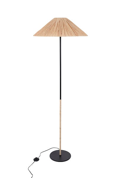 COREP - Lampadaire métal naturel Corep PLAYA H160cm. - large