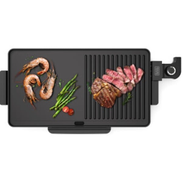 BLACK+DECKER - plancha électrique 2200w 49 x 27cm - BXGD2200E - large
