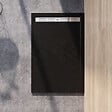 AICA SANITAIRE - AICA Receveur de douche 100x80cm antidérapant noir anthracite LMR8010 - vignette