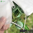 VOUNOT - Housse d'Hivernage Plante avec Cordon et zipper Polypropylème 150g/m² 250x360cm blanc - vignette