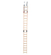 HAILO - Echelle plate de toit en bois pour couvreur avec crochet de toit 5m Hailo Safety Roof - vignette