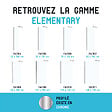 AURLANE - Paroi de Douche 70x195 cm en Verre Trempé 5 mm - Finition Noire - DARK ELEMENTARY - vignette