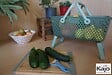 KAJO - Panier Kajo 15L Vert Olive / Vert Amande - vignette