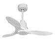 PURLINE - Ventilateur de plafond Réversible  Thermostat Wifi Moteur à courant continu Toits en pente Télécommande Hypersilence Mémoire Shopify Vendible (AUTOMATIQUE) - vignette