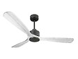 PURLINE - Ventilateur de plafond Réversible  Thermostat Wifi Moteur à courant continu Toits en pente Télécommande Hypersilence Mémoire - vignette