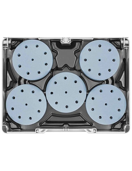 FESTOOL - Coffret avec calage pour abrasifs FESTOOL Systainer³ SYS-STF-80x133/D125/Delta - large