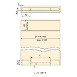 EMUCA - Kit de quincaillerie pour porte coulissante en bois Wall à fermeture souple, Acier et Aluminium et Plastique - vignette