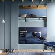 DULUX VALENTINE - Laque Acrylique Valénite Satin-Bleu Gris-0.5L - vignette