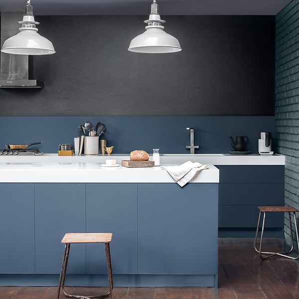 DULUX VALENTINE - Laque Acrylique Valénite Satin-Onde Grise-2L - large