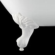 ROGIER & MOTHES - Baignoire sur pieds rétro RICHMOND Blanche 155 cm Pieds d'Aigle Blancs - vignette