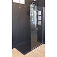 STANO - Receveur de douche 90 x 160 cm extra plat noir PIATTO en SoliCast® surface ardoisée - vignette