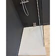 STANO - Receveur de douche 90 x 120 cm extra plat gris PIATTO en SoliCast® surface ardoisée - vignette