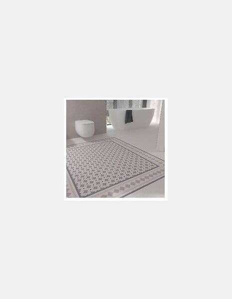 COMPTOIR DU CERAME - CARRELAGE ETOILE GEO BLEU 22.5X22.5 - MK2305091 - large