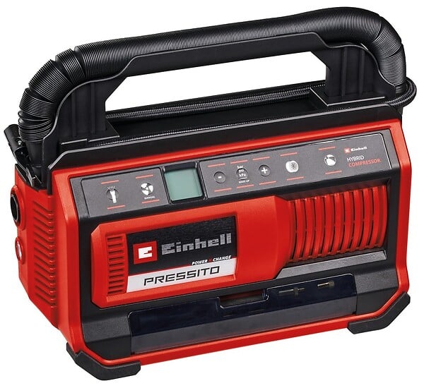 EINHELL - Compresseur à air sans fil PRESSITO 18/25 HYBRID - large