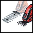 EINHELL - Cisaille à gazon et taille-buissons sans fil GC-CG 3,6/70 Li WT - vignette