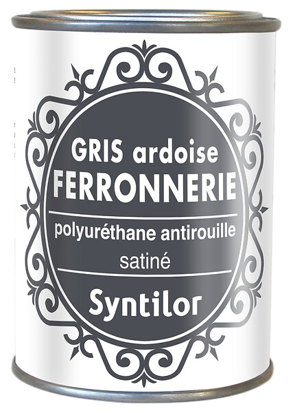 CENTRALE BRICO - Peinture ferronnerie extérieur SYNTILOR, gris ardoise, 0.25 l - large