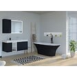 DISTRIBAIN - Baignoire îlot Lizarra Black - 170x80x58 cm - vignette