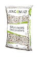 SACAMAT - Graviers nuancés blanc 8-12 - 25kg - vignette