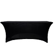 WERKAPRO - Housse nappe pour table pliante 180cm  Noire - vignette