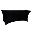 WERKAPRO - Housse nappe pour table pliante 180cm  Noire - vignette