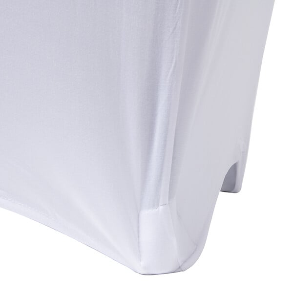 WERKAPRO - Housse nappe pour table pliante 240cm  Blanche - large