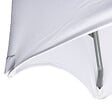WERKAPRO - Housse nappe pour table pliante 240cm  Blanche - vignette