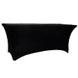 WERKAPRO - Housse nappe pour table pliante 240cm  Noire - vignette