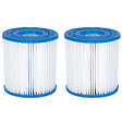 SUMMER WAVES - Lot de 2 cartouches filtre I pour piscine  H 9 cm x Ø 7,8 cm - vignette
