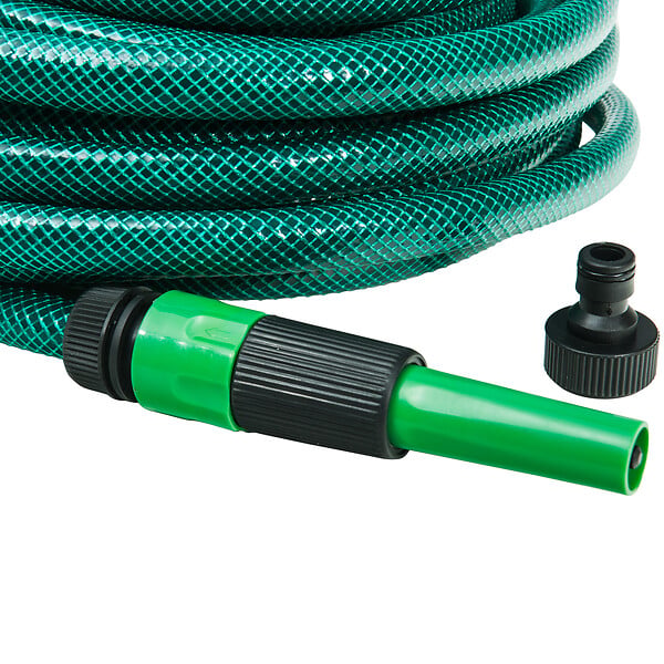 WERKAPRO - Tuyau avec raccords et lance d15mm  20 m - large