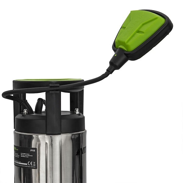 VITO - Pompe de relevage Eaux usées 550W Cuve Inox Submersible avec flotteur Alimentation 10m VITO - large