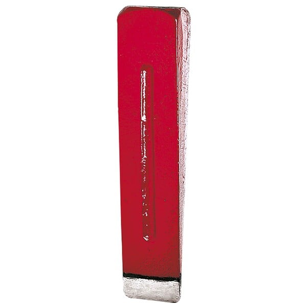 RIBIMEX - Coin plat en acier forgé trempé sablé 1.5 Kg - large