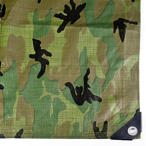 WERKAPRO - Bâche camouflage 130g/m2  5x8m - large