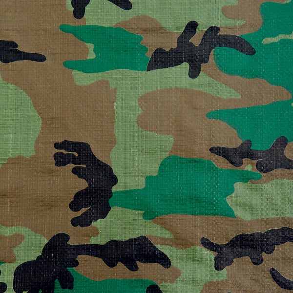 WERKAPRO - Bâche camouflage 130g/m2  5x8m - large